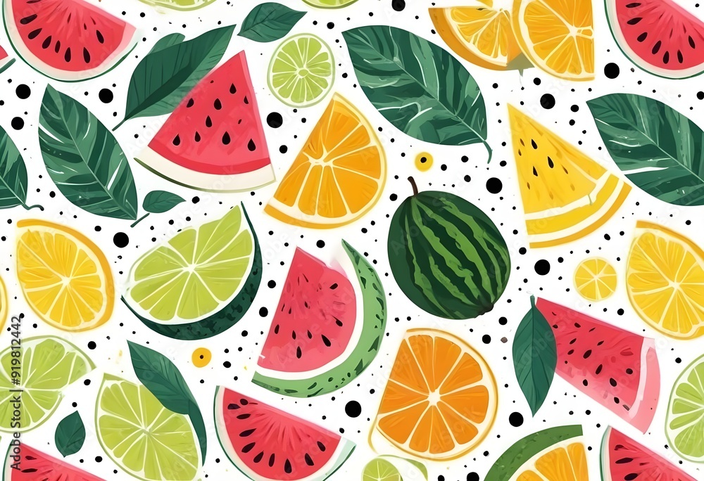 seamless pattern with fruit seamless pattern with fruit
