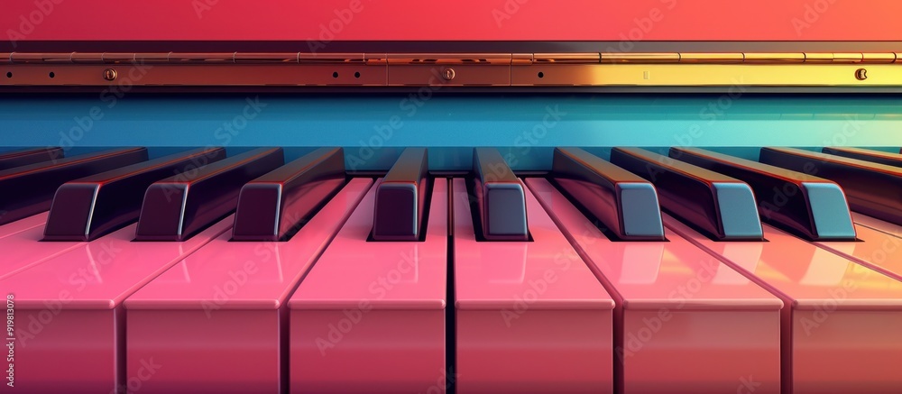 Piano Keys Abstract Piano Keys Abstract
