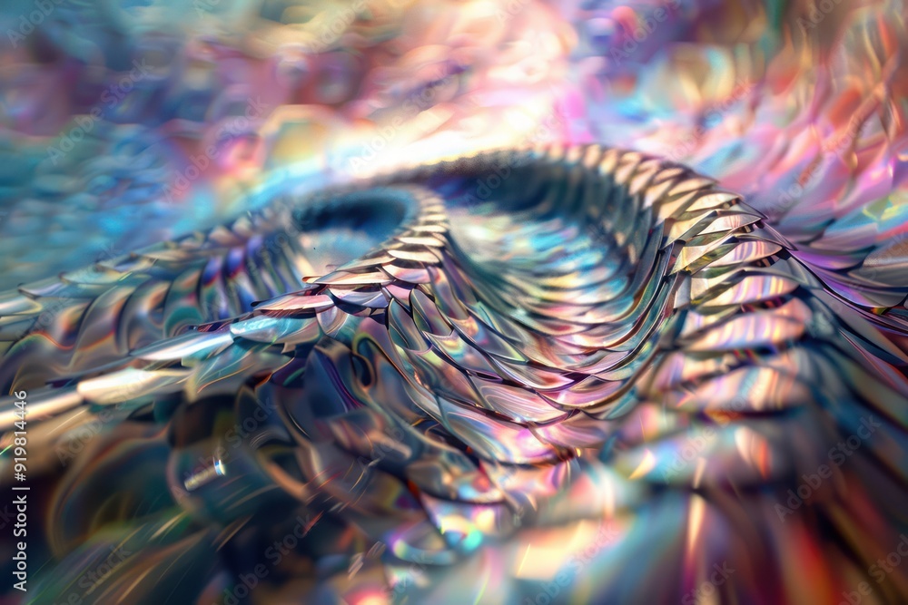 close up of a spiral close up of a spiral