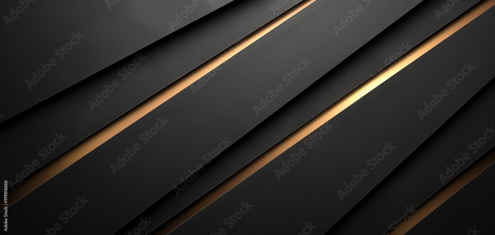 Abstract black and gold diagonal textured background. Abstract black and gold diagonal textured background.