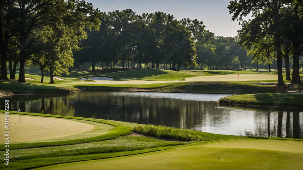 Obraz premium Golf Course