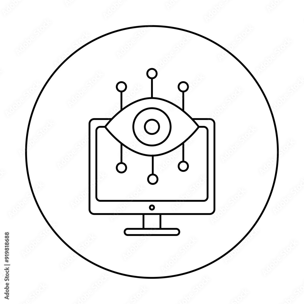 Computer Vision icon, Revolutionizing Industries with Computer Vision ...