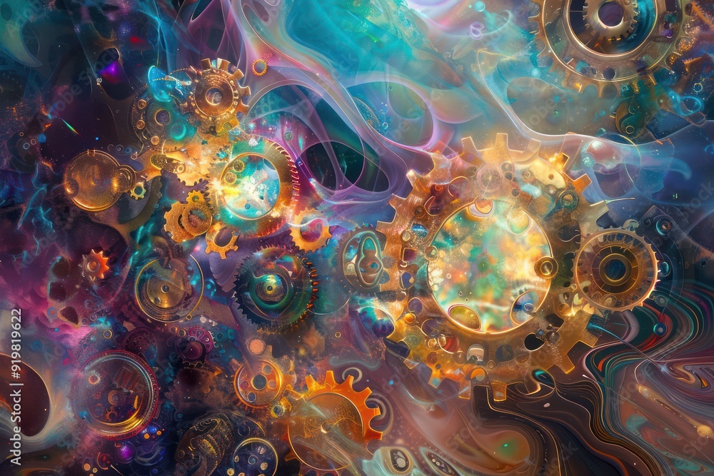 abstract fractal background abstract fractal background