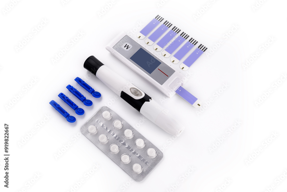 glucometer and lancet device glucometer and lancet device