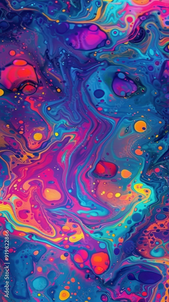 Abstract Swirling Colors Abstract Swirling Colors