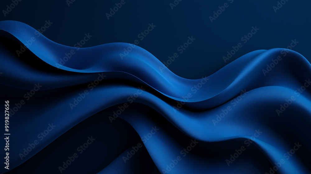 Deep Blue Wavy Fabric Texture for Elegant Abstract Backgrounds and Digital Wallpapers Deep Blue Wavy Fabric Texture for Elegant Abstract Backgrounds and Digital Wallpapers
