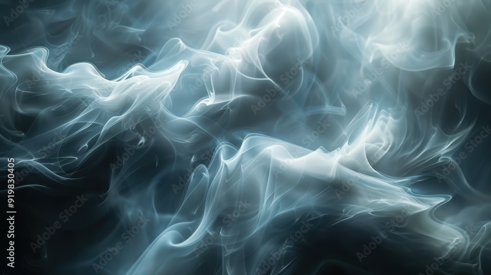 Obraz premium Abstract Smoke Design