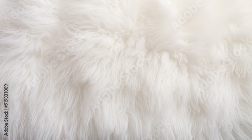 A plush white fur background serves as an ideal choice for fashion, design projects, or cozy, inviting themes