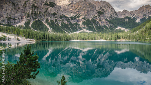 mountain lake in the mountains
