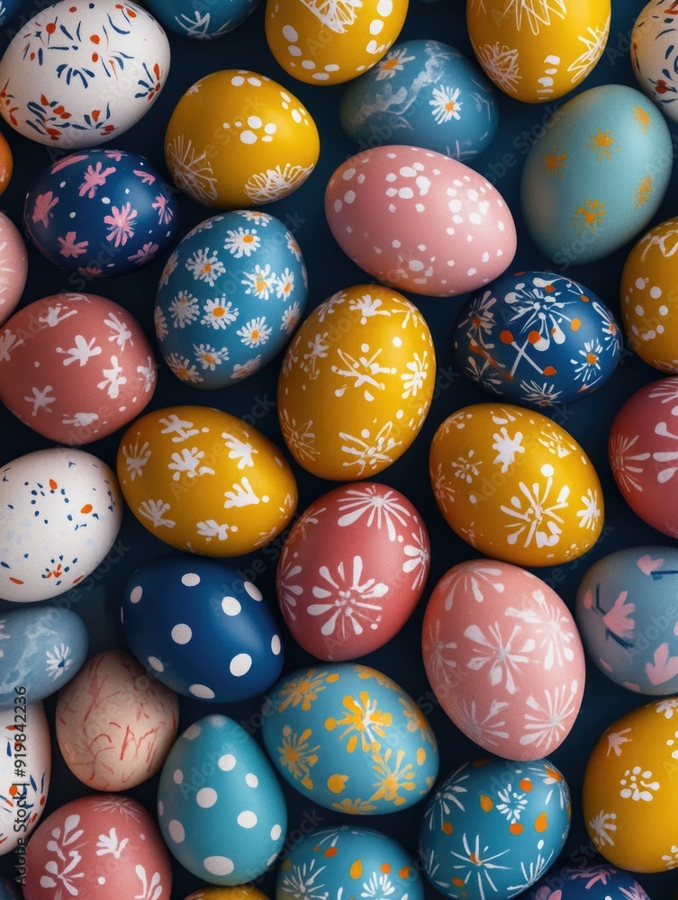 Stacked Easter Eggs Stacked Easter Eggs