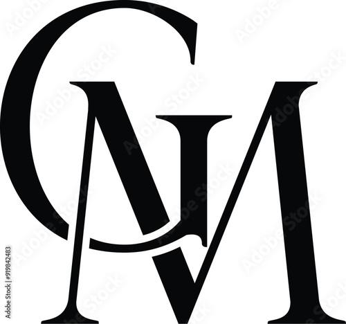 Vector GM logo