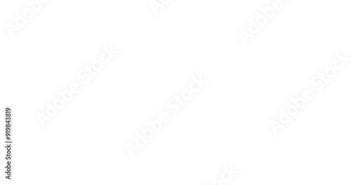 Animation of trash can catching scrap paper and drive out. Black on white. Transparent background. Footage. Alpha channel.