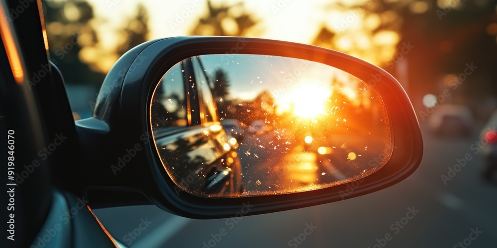 Rear View Mirror Car Street Rear View Mirror Car Street