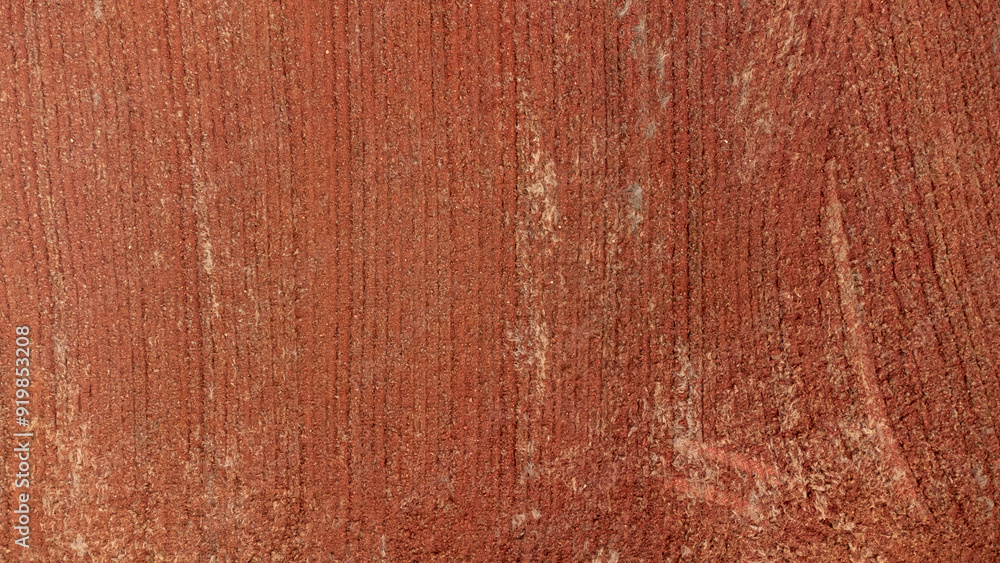 Fototapeta premium Aerial photograph of cereal field on clay soil. Concept: Agri-food, food industry, food, argiculture.