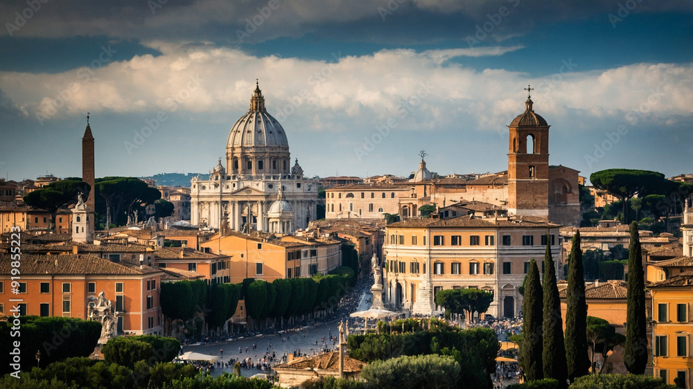 Fototapeta premium Rome, Italy Travel Tourism 
