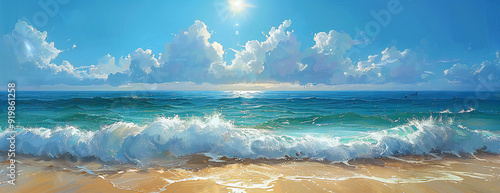 Summer Vacation by the Sea