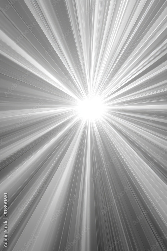 Sunburst Black and White Sunburst Black and White