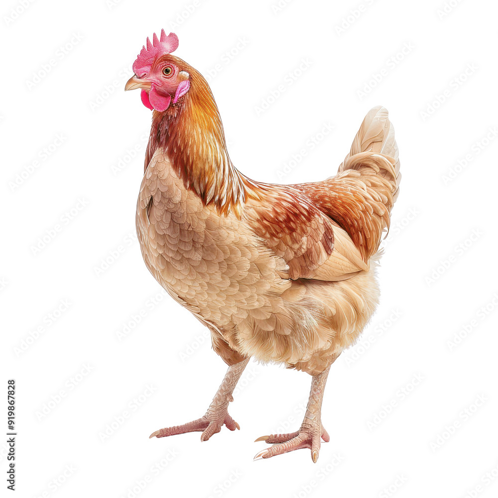 Fototapeta premium chicken, background removed image