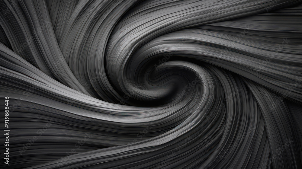 A black and white image of a spiral with a lot of detail A black and white image of a spiral with a lot of detail