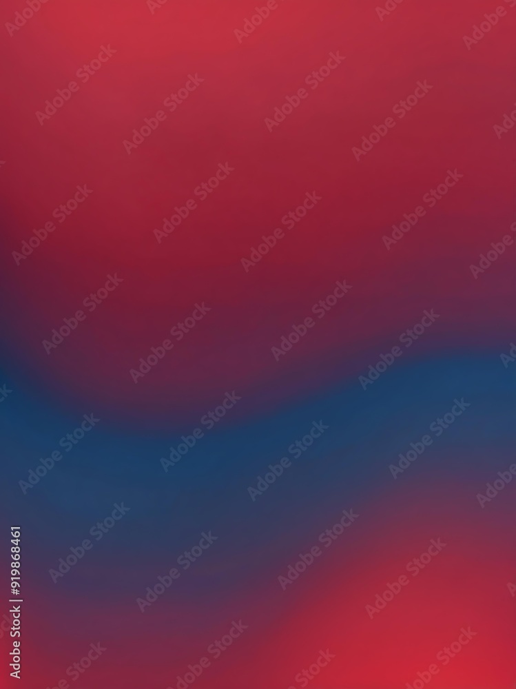 Fototapeta premium gradient blue to red smooth grainy texture transition background