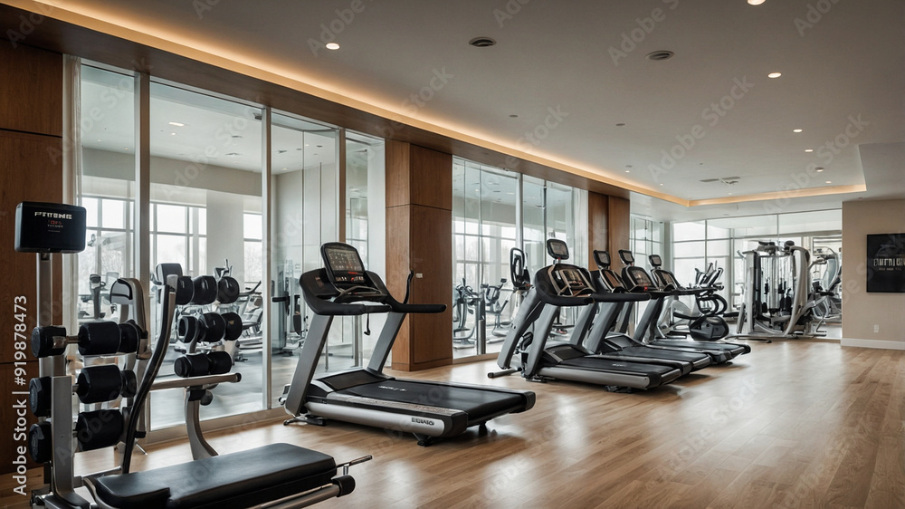 Fototapeta premium Luxury Fitness Gym 