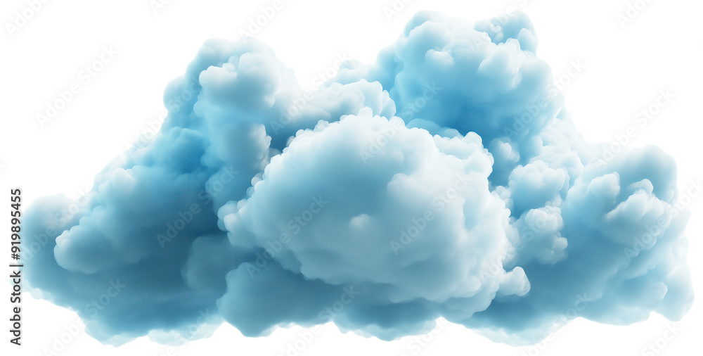A large, fluffy blue cloud floating against a clear sky, creating a serene and tranquil atmosphere. A large, fluffy blue cloud floating against a clear sky, creating a serene and tranquil atmosphere.