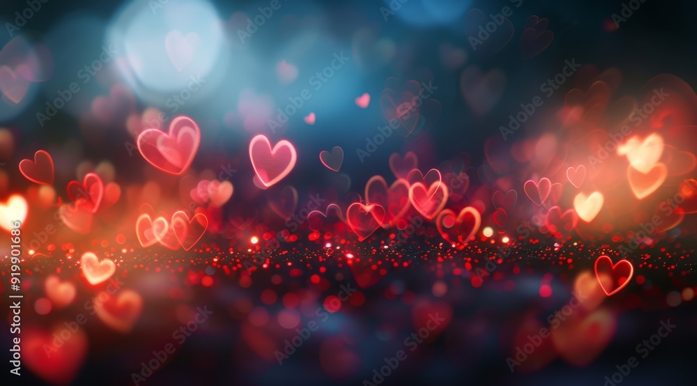 Stunning heartshaped bokeh, ideal for all romantic and lovethemed projects and creative endeavors Stunning heartshaped bokeh, ideal for all romantic and lovethemed projects and creative endeavors