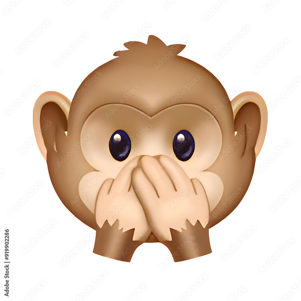  Speak-No-Evil Monkey