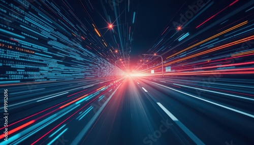 High Speed Cityscape.