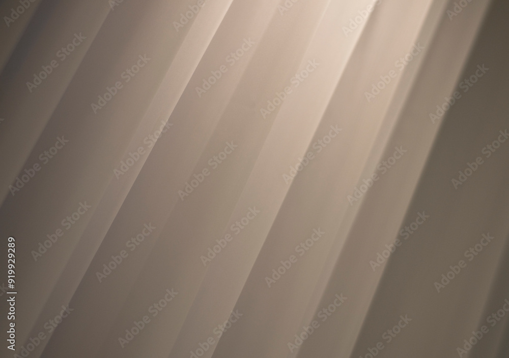 Detail of voile curtain in neutral colour shades. Abstract textile background Detail of voile curtain in neutral colour shades. Abstract textile background