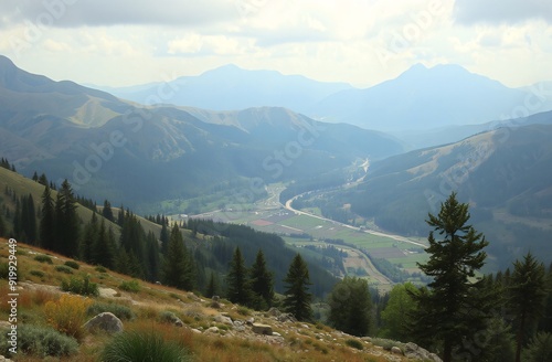 A scenic landscape