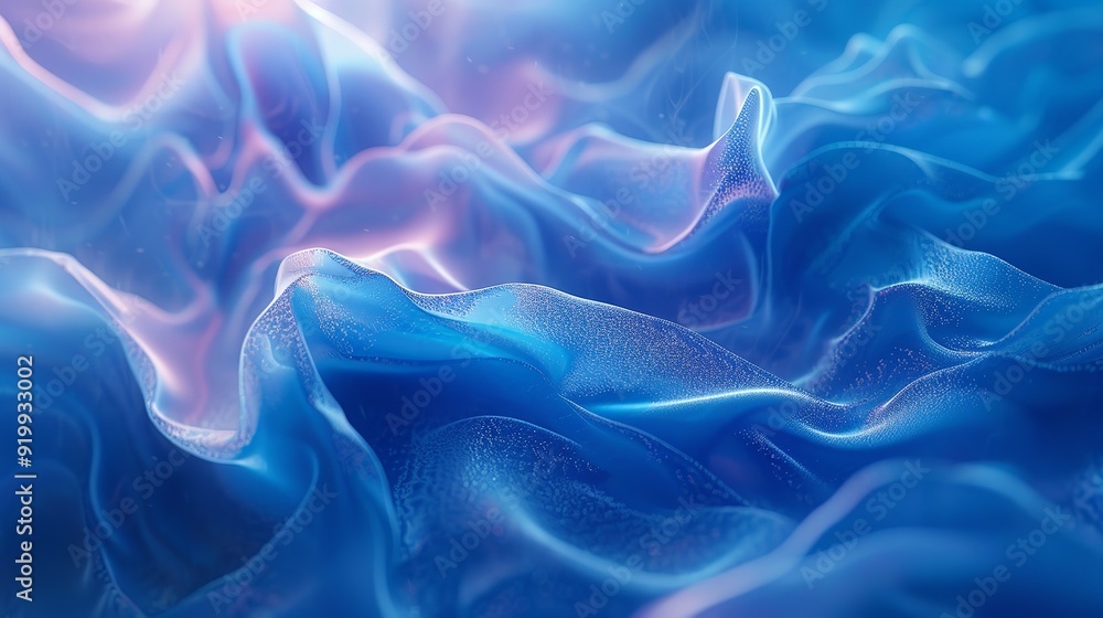 Digital Art of an Abstract Blue Background with 8K Realistic Lighting Digital Art of an Abstract Blue Background with 8K Realistic Lighting
