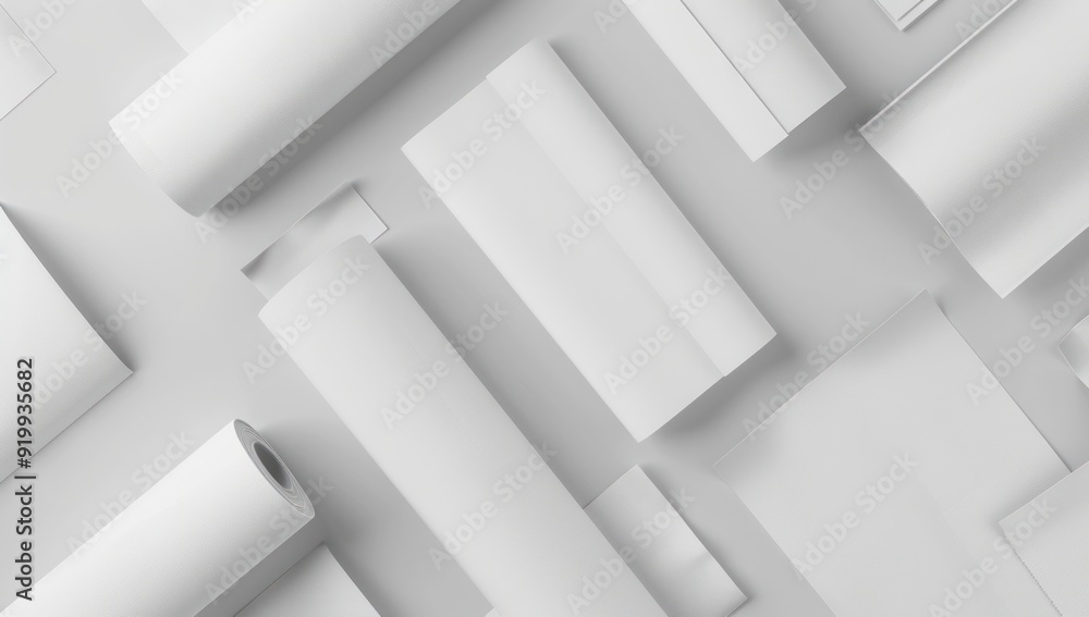 White Paper Mockup Background White Paper Mockup Background