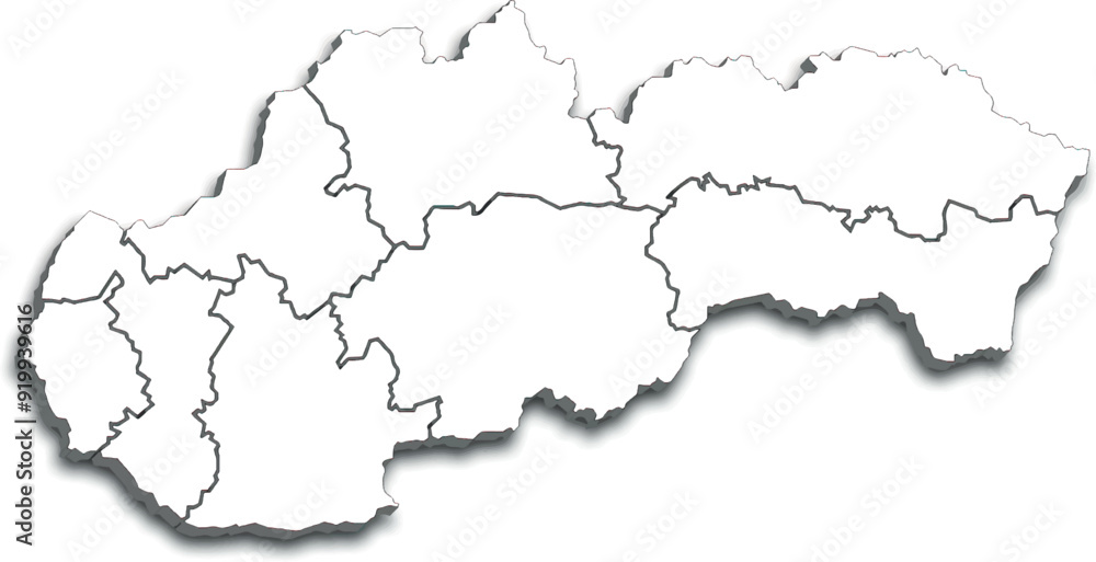 SLOVENIA MAP WITH ITS PROVINCES AND POLITICAL ADMINISTRATIVE DIVISIONS SLOVENIA MAP WITH ITS PROVINCES AND POLITICAL ADMINISTRATIVE DIVISIONS
