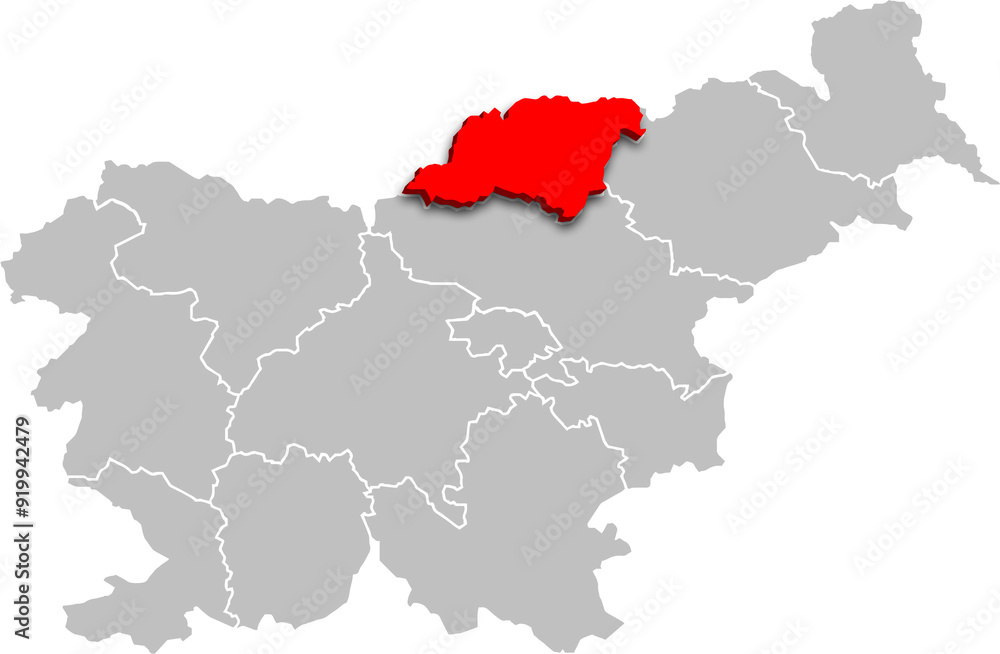 carinthia region map ADMINISTRATIVE DIVISIONS of SLOVENIA 3d isometric map carinthia region map ADMINISTRATIVE DIVISIONS of SLOVENIA 3d isometric map