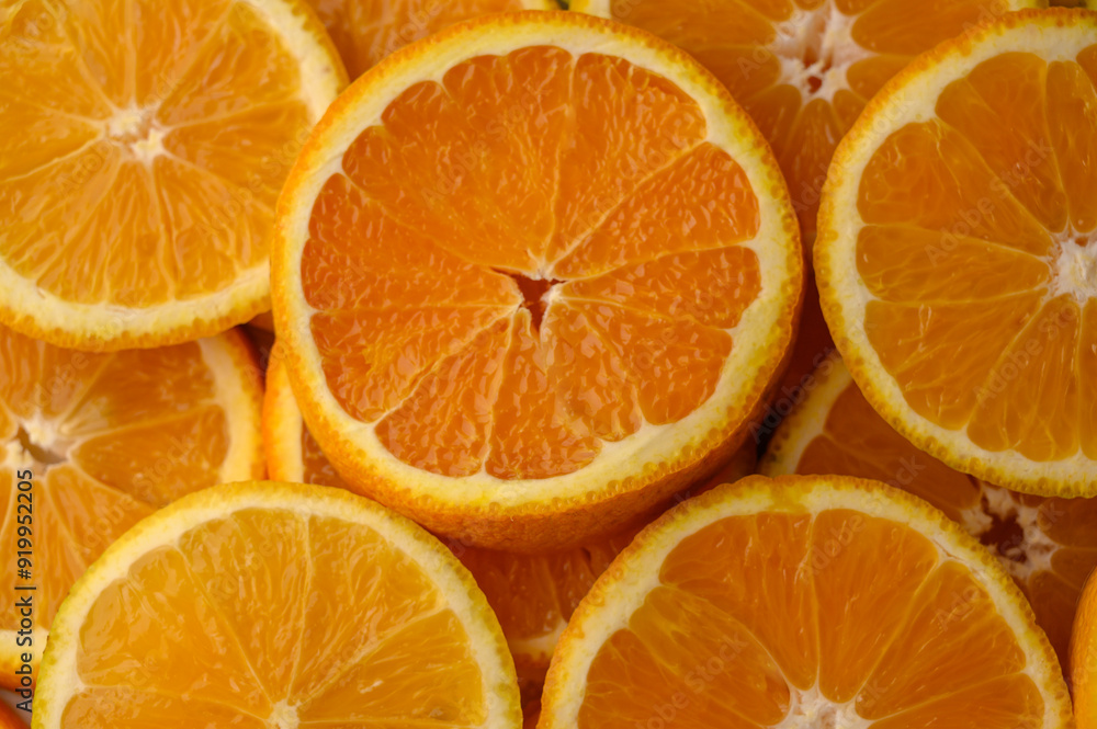 Full Frame Shot Of Oranges Full Frame Shot Of Oranges
