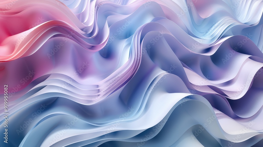 Obraz premium Abstract Wavy Background