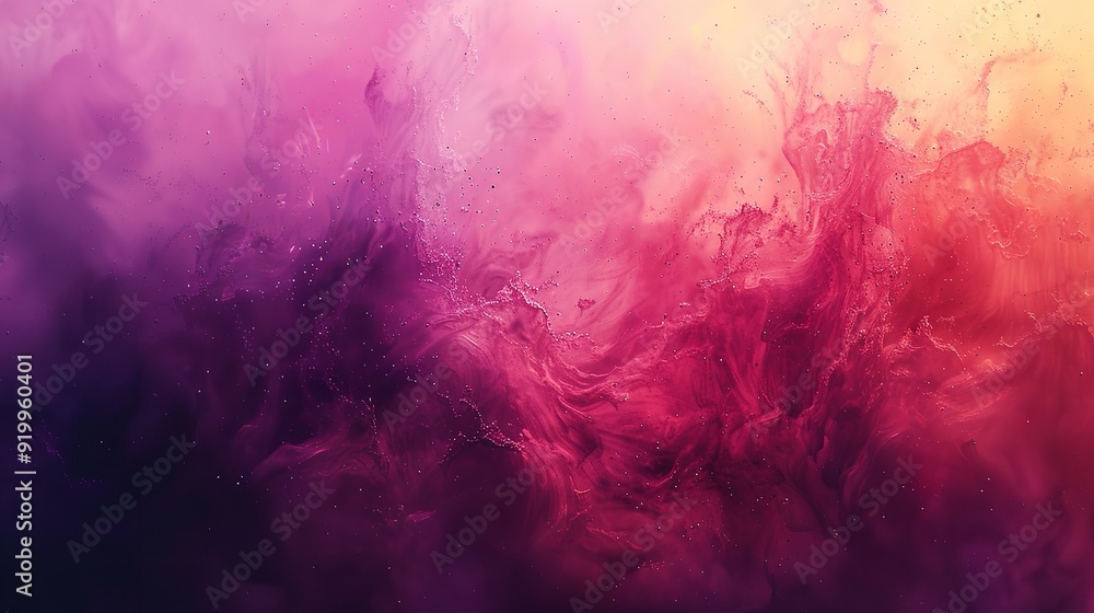 Fototapeta premium Digital Art of Abstract Watercolor Brush Spatter with Paint Effects
