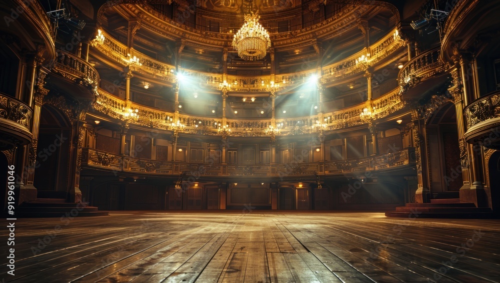 Obraz premium Grand Theatre Interior