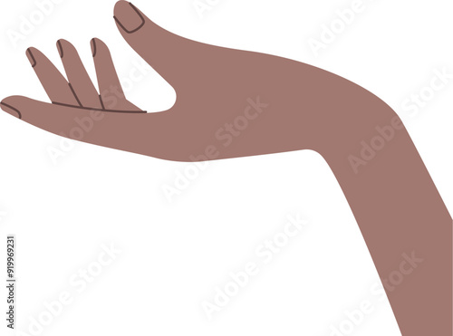 Human Hand Taking Something