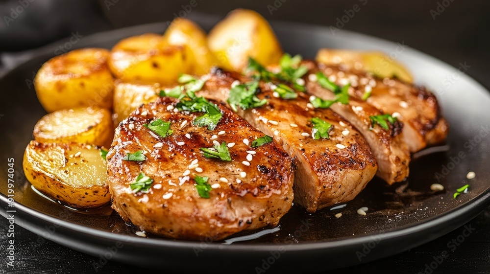 Chinese food menus with dishes like chicken steaks and potatoes are popular. Chinese food menus with dishes like chicken steaks and potatoes are popular.