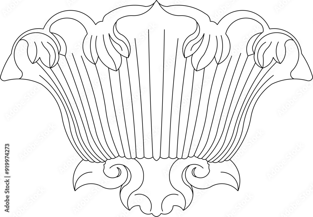 Sketch vector illustration silhouette design ornate ornament classic art object vintage ethnic traditional modern abstract Sketch vector illustration silhouette design ornate ornament classic art object vintage ethnic traditional modern abstract