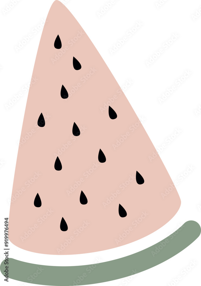 Watermelon Slice Icon Watermelon Slice Icon