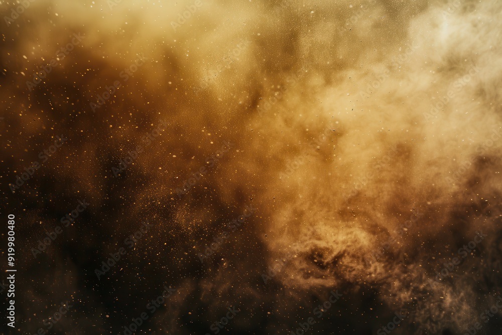Obraz premium Dust Background, Explode Dust Overlay