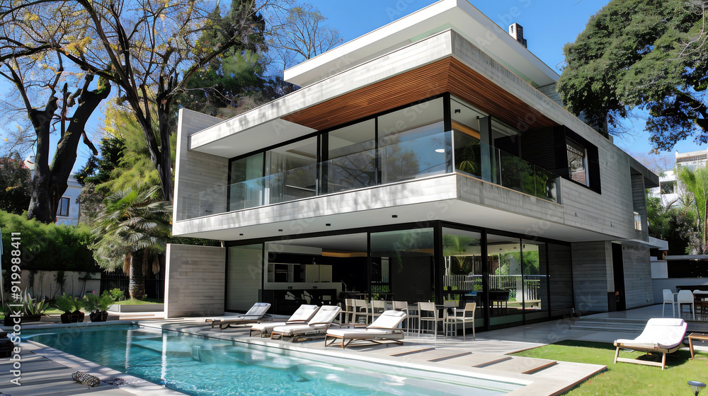 Fototapeta premium house exterior