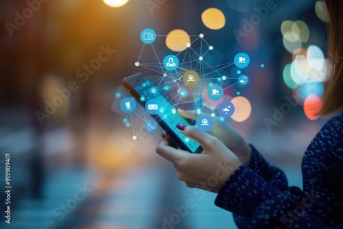 Digital Connection: The Role of Smartphones in the Social Media World photo