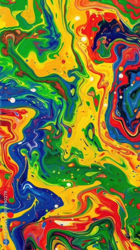 Abstract Swirling Colors Abstract Swirling Colors
