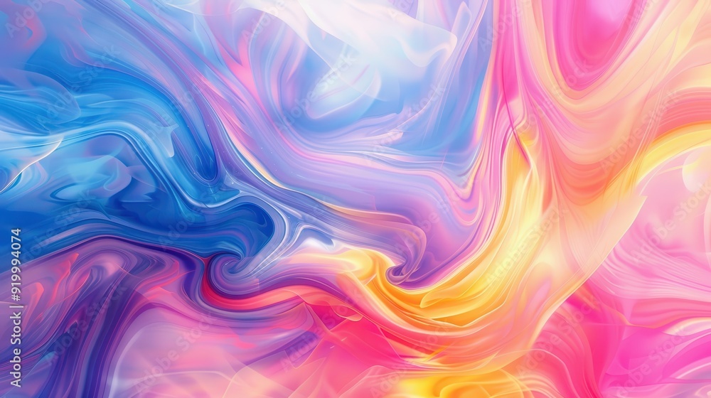 Abstract Colorful Swirls Abstract Colorful Swirls
