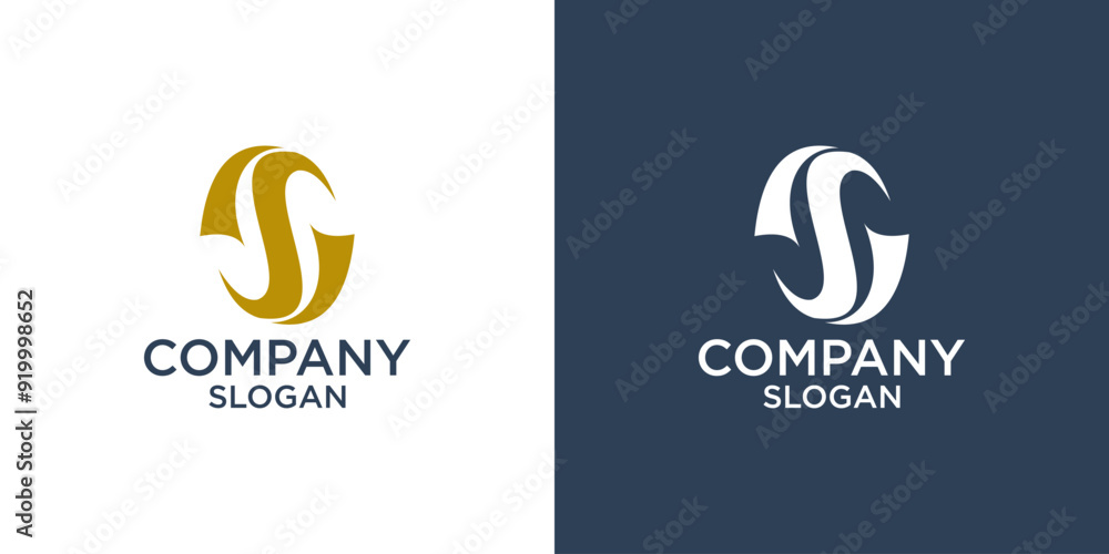 letter s simple abstract monogram logo vector design letter s simple abstract monogram logo vector design