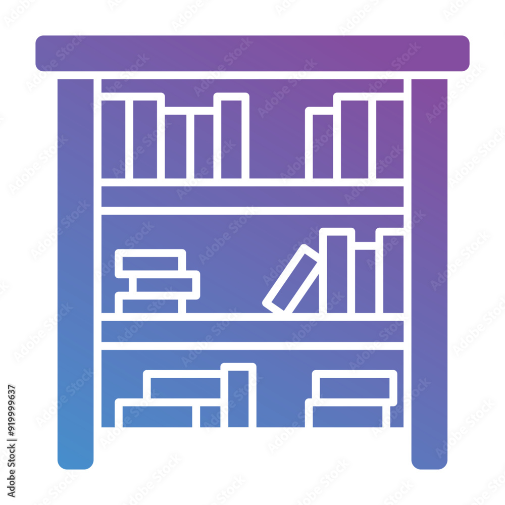 Bookshelf icon Bookshelf icon